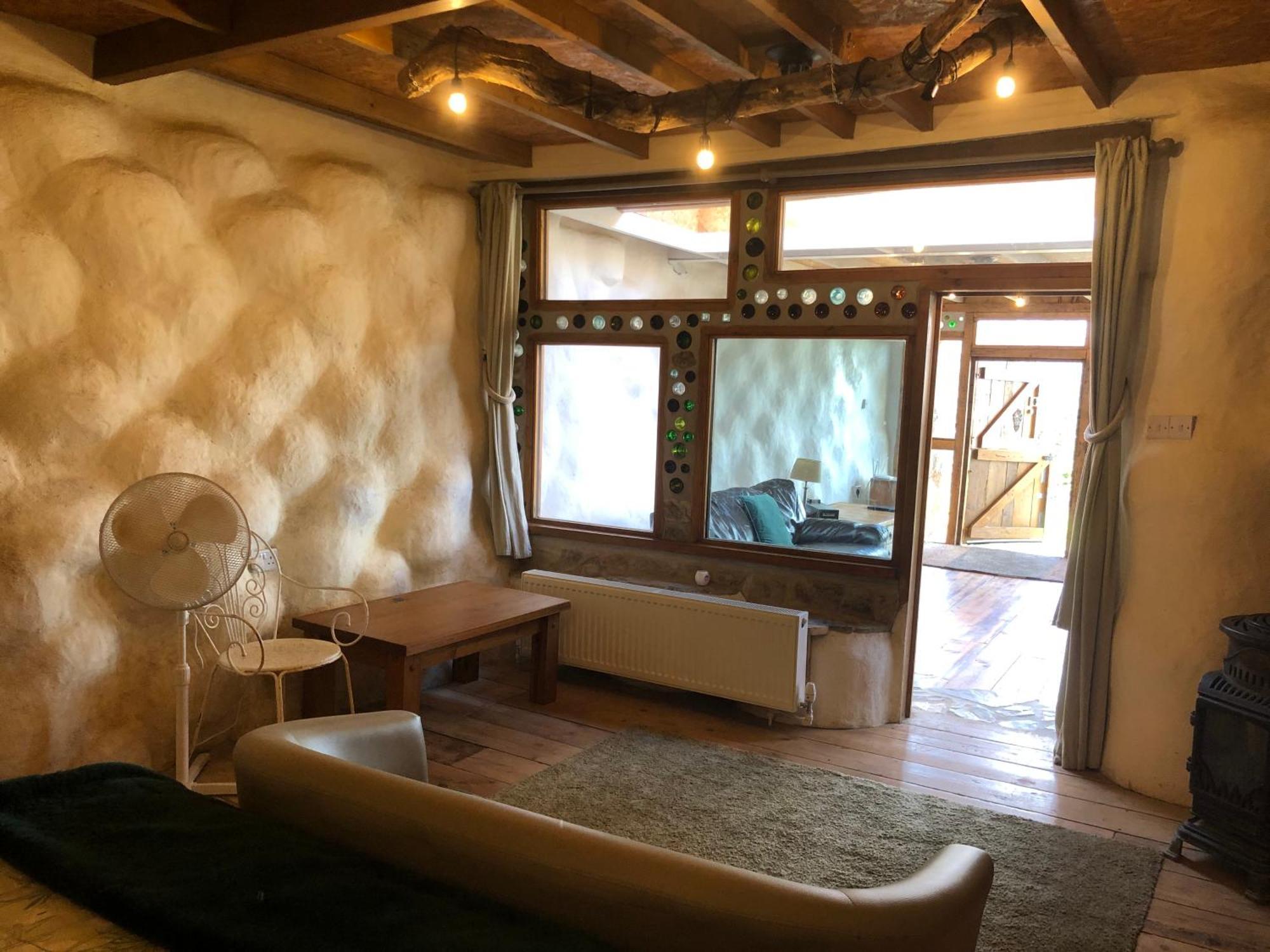 Rabbits 1Or 2 Bedroom Hobbit Style Hillset Earthen Dartmoor Eco Home South Brent 外观 照片